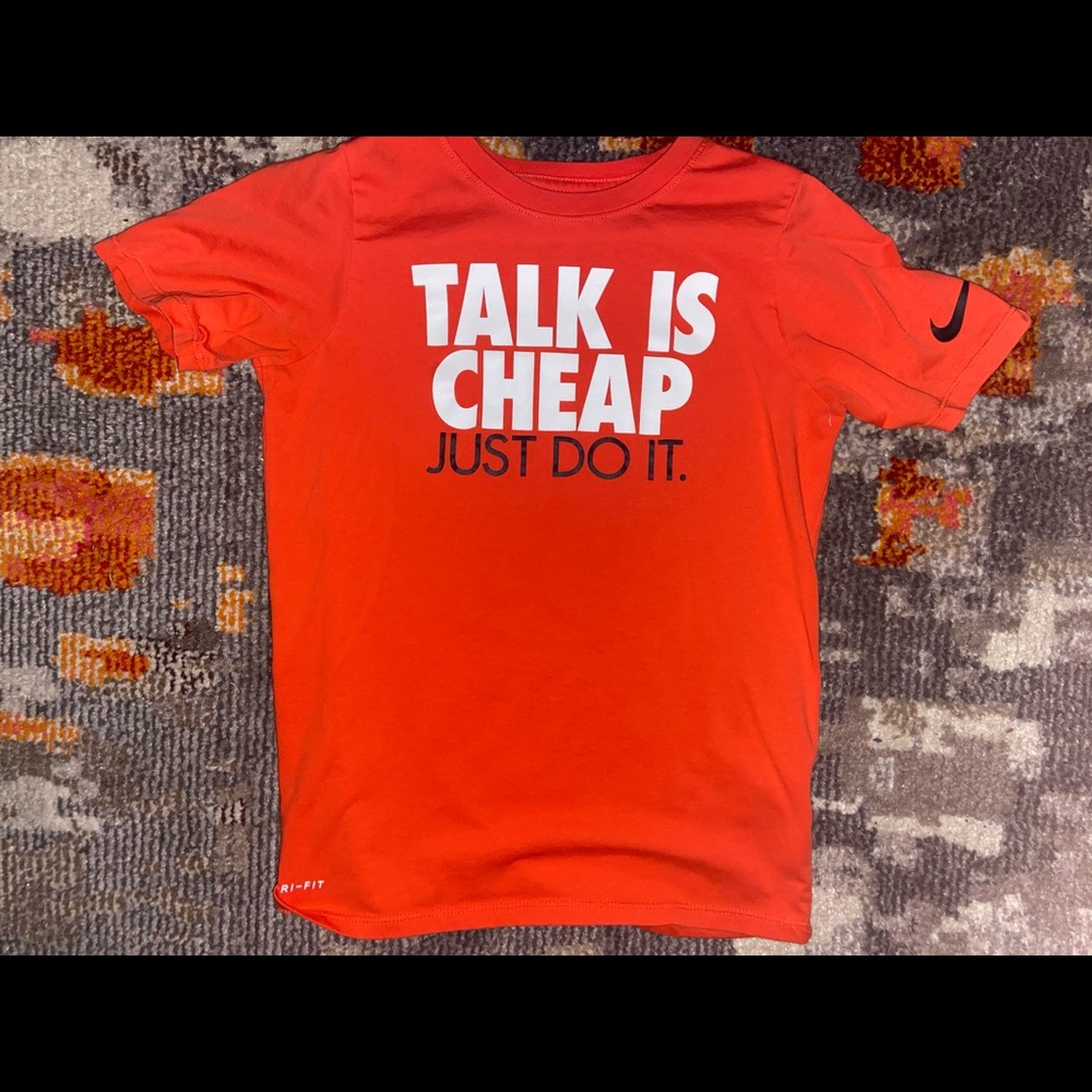Nike athletic Dri-Fit short sleeve shirt